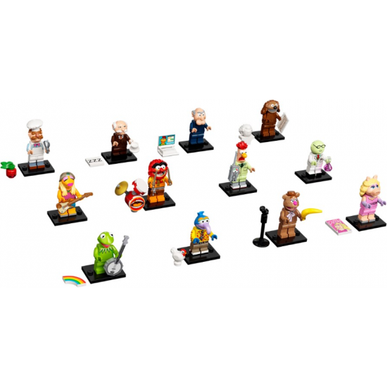 LEGO MINIFIGS The Muppets (Complete Series of 12 Complete Minifigure Sets)